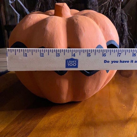 Pottery Barn Kids Charlie Brown Peanuts Pumpkin Luminary Rare 2017 Collection🎃 - Picture 15 of 17